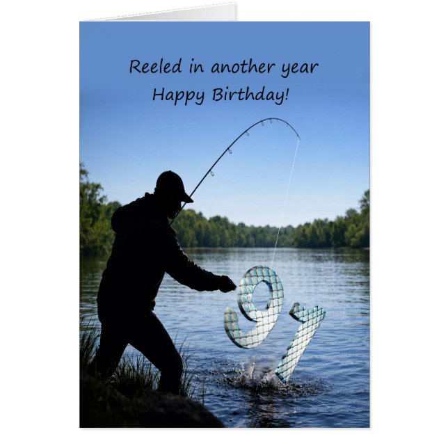 91st Birthday Fisherman  (Front)