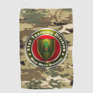 91st  Infantry Division  Golf Towel