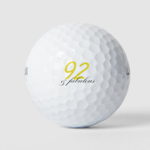 92 & Fabulous Golf Balls