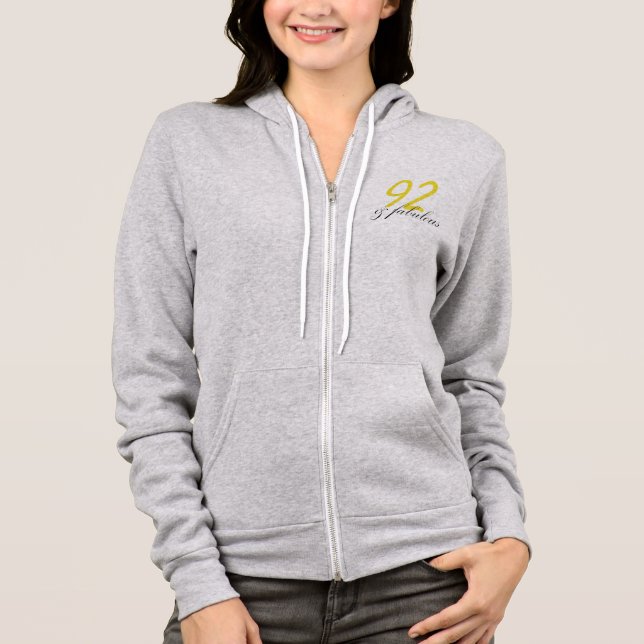 92 & Fabulous Hoodie (Front)