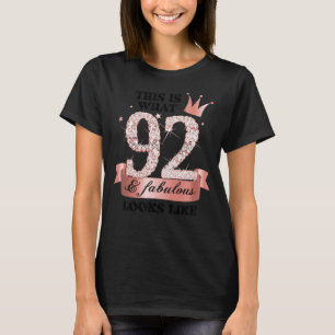 92 & Fabulous I Rose And White Party Group Candid T-Shirt