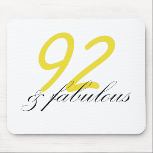 92 & Fabulous Mouse Pad