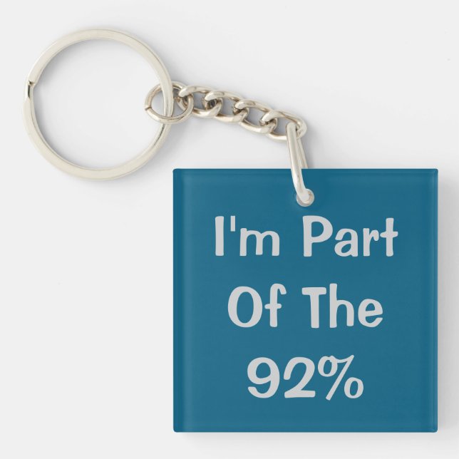 92% KEY RING (Front)