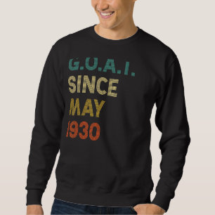 92nd Birthday 92 Years Old Goat Since May 1930 Sweatshirt