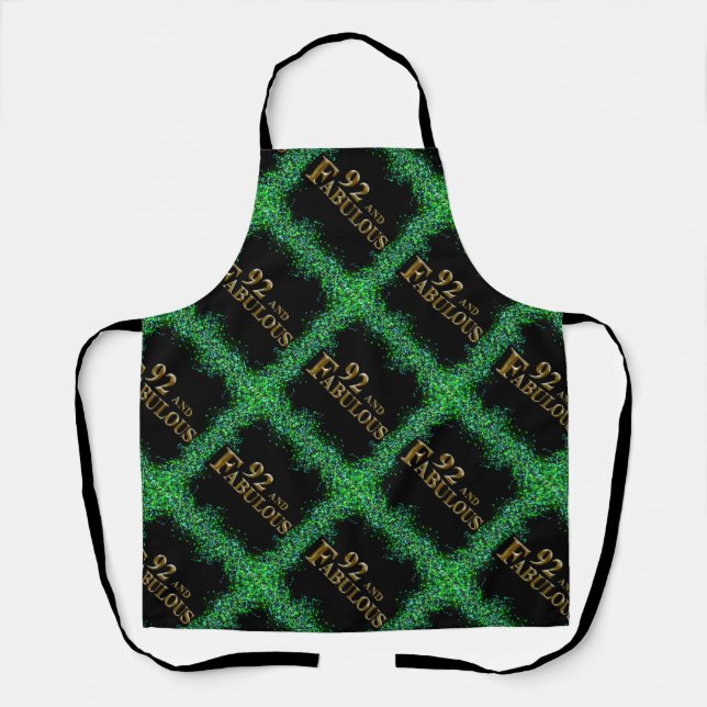 92nd Birthday  Apron (Front)