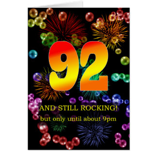 92nd Birthday Still Rocking