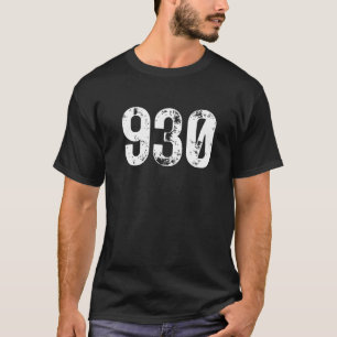 930 Area Code Evansville IN Mobile Telephone Area  T-Shirt