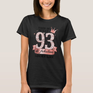 93 & Fabulous I Rose And White Party Group Candid T-Shirt