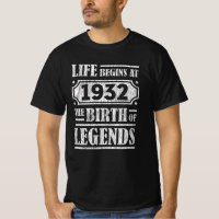 93 Year Old 1932 Birth Of Legend 90th Birthday