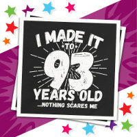 93 Year Old Sarcastic Meme Funny 93rd Birthday