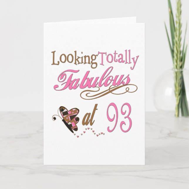 93rd Birthday Card (Front)