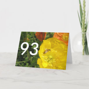 93rd Birthday Card