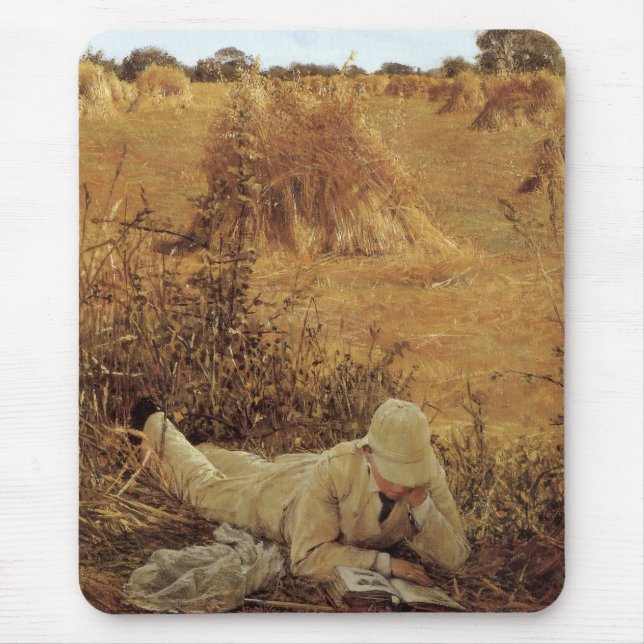 94 Degrees in the Shade, Sir Lawrence Alma Tadema Mouse Pad (Front)