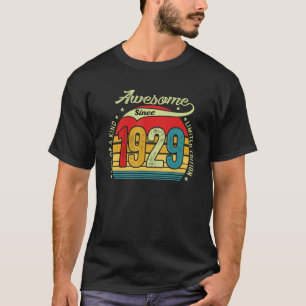 94 Years Old Gifts 94th Birthday Men Awesome Since T-Shirt