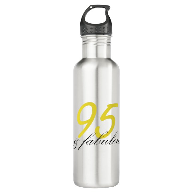 95 & Fabulous 710 Ml Water Bottle (Front)