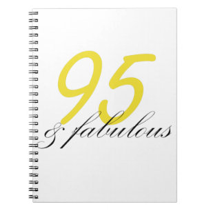 95 & Fabulous Notebook