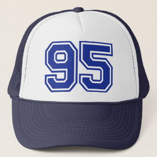 95 - number trucker hat