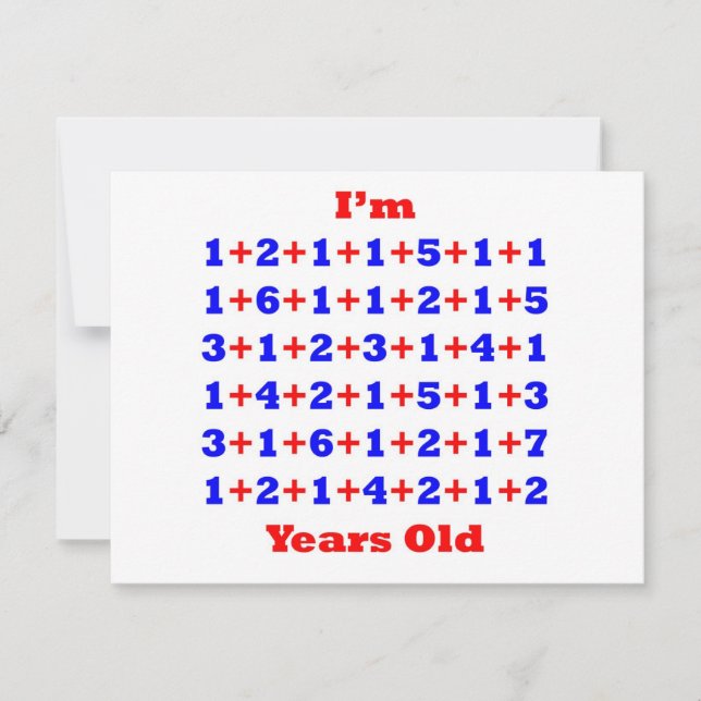 95 Years old! Card (Front)