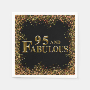 95th Birthday Napkin