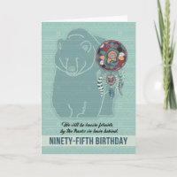 95th Birthday Native American Bear
