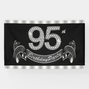 95th Birthday Party Banner