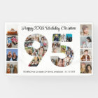 95th Birthday Party Number 95 Photo Collage