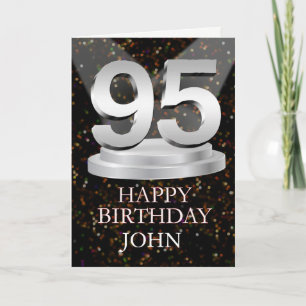 95th Birthday Spotlights Add A Name Card
