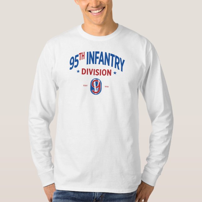 95th Infantry Division "Iron Men of Metz" Long T-Shirt (Front)