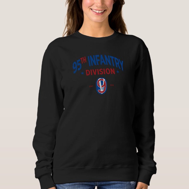95th Infantry Division - US Military Women Sweatshirt (Front)