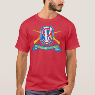 95th Infantry Division w Br SSI Ribbon X 300 T-Shirt
