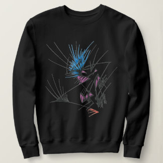 96 Colourful Abstract Tribal Tattoo Art Sweatshirt