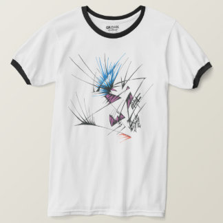 96 Colourful Abstract Tribal Tattoo Art T-Shirt