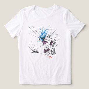 96 Colourful Abstract Tribal Tattoo Art Tri-Blend Shirt