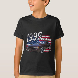 96 Impala Lowrider Ss 4th Of July American  T-Shirt