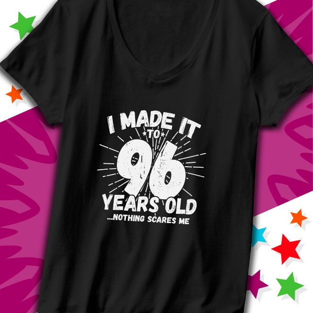 96 Year Old Sarcastic Meme Funny 96th Birthday T-Shirt (Creator Uploaded)