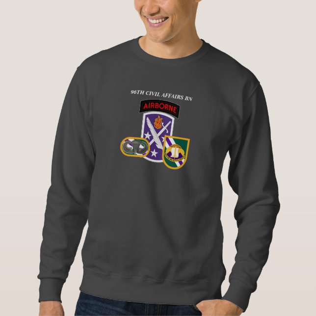 96TH CIVIL AFFAIRS BATTALION SWEATSHIRT (Front)