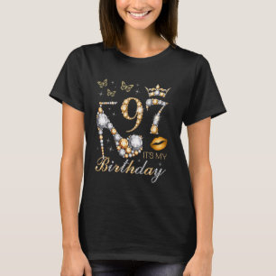97th It's My Birthday Party 97 Years Old 97th B-da T-Shirt