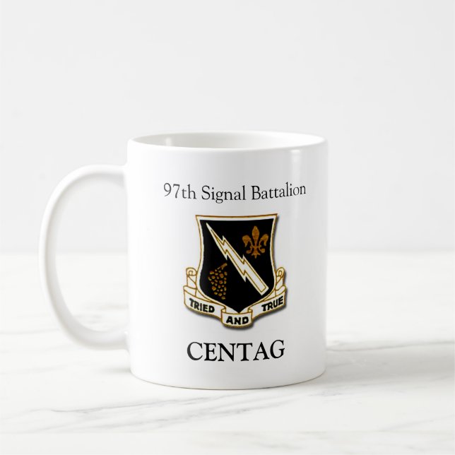 97th Signal Bn. Veteran Coffee Mug (Left)