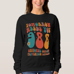 988 Mental Health Matters Suicide Prevention Aware Sweatshirt