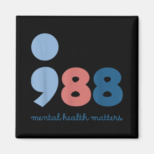 988 Mental Health S Suicide Prevention Awareness Magnet