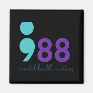 988 Mental Hralth S Suicide Prevention Aware Magnet
