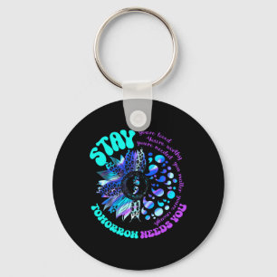 988 Prevention Stay Stay Strong Mental Health Key Ring