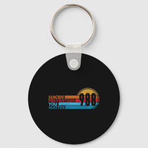 988 Shirt Suicide Prevention Lifeline 988 Awarenes Key Ring