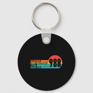 988 Shirt Suicide Prevention Lifeline 988 Awarenes Key Ring