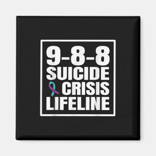 988 Suicide And Crisis Lifeline Suicide Prevention Magnet