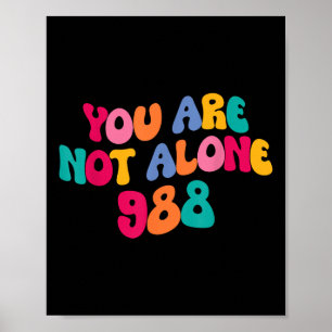 988 - Suicide Prevention 988 Poster