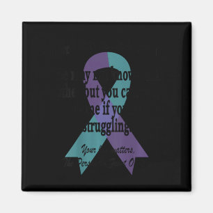 988 Suicide Prevention Awareness Dear Person Behin Magnet