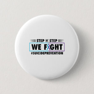 988 Suicide Prevention Awareness Month Mental Heal 6 Cm Round Badge