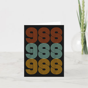 988 Suicide Prevention Hotline Health Mental Aware Card