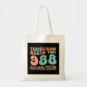 988 Suicide Prevention National Suicide Prevention Tote Bag